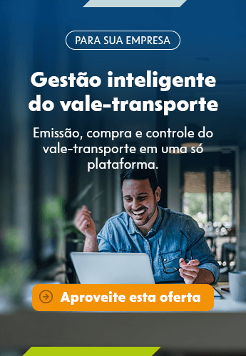 flag: PARA SUA EMPRESA - title: Gestão inteligente do vale-transporte é com vtCAIXA - description: Emissão, compra e controle do vale-transporte em uma só plataforma, simplificando a administração para empresas de todos os portes. Com vtCAIXA, você conta com processos facilitados e liberação rápida de créditos, reduzindo custos e otimizando o trabalho operacional do RH. - Aproveite esta oferta